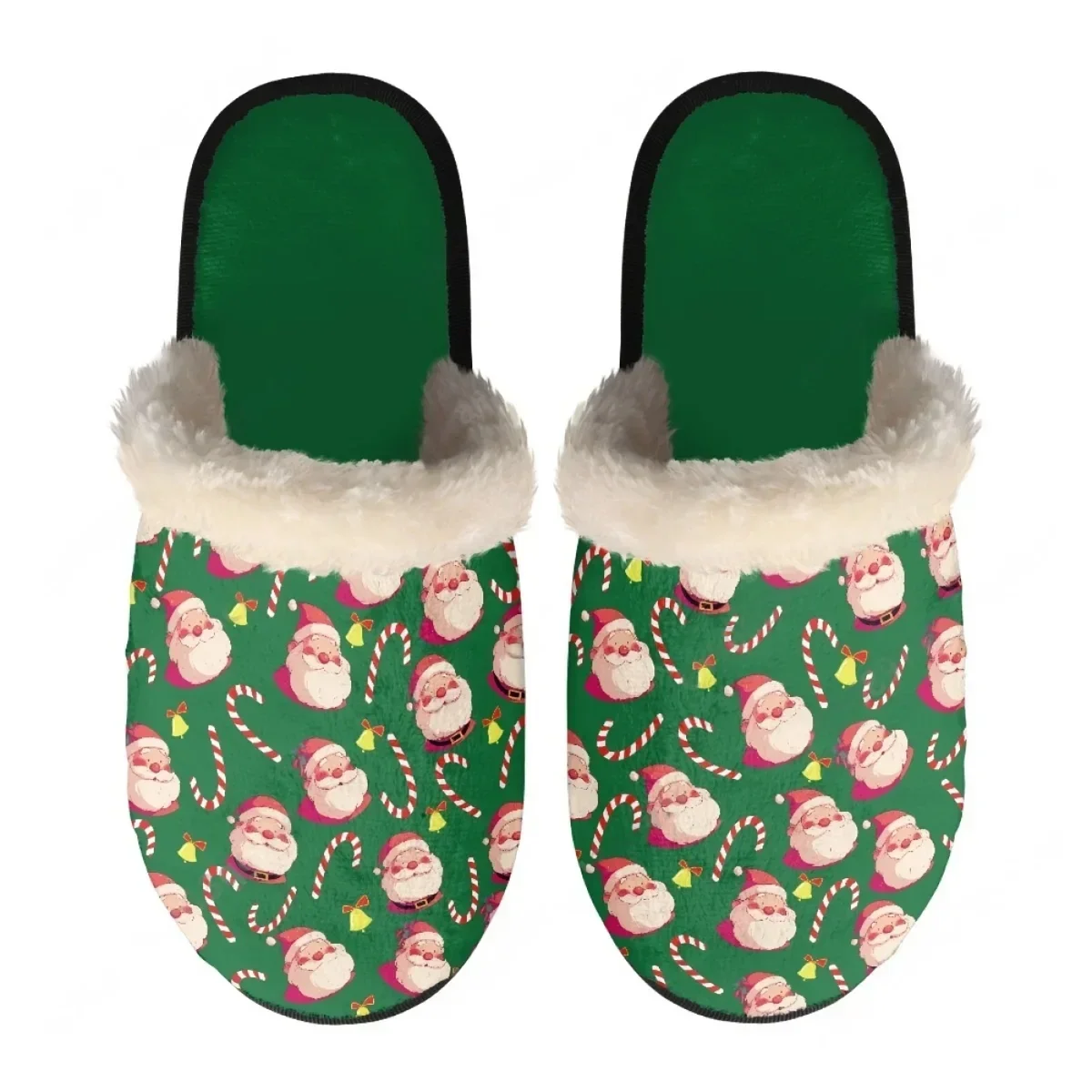 

Christmas Gift Pattern Slippers Mens Womens Home Cotton Plush Bedroom Casual Keep Warm Customized Thermal Lightweight Slipper