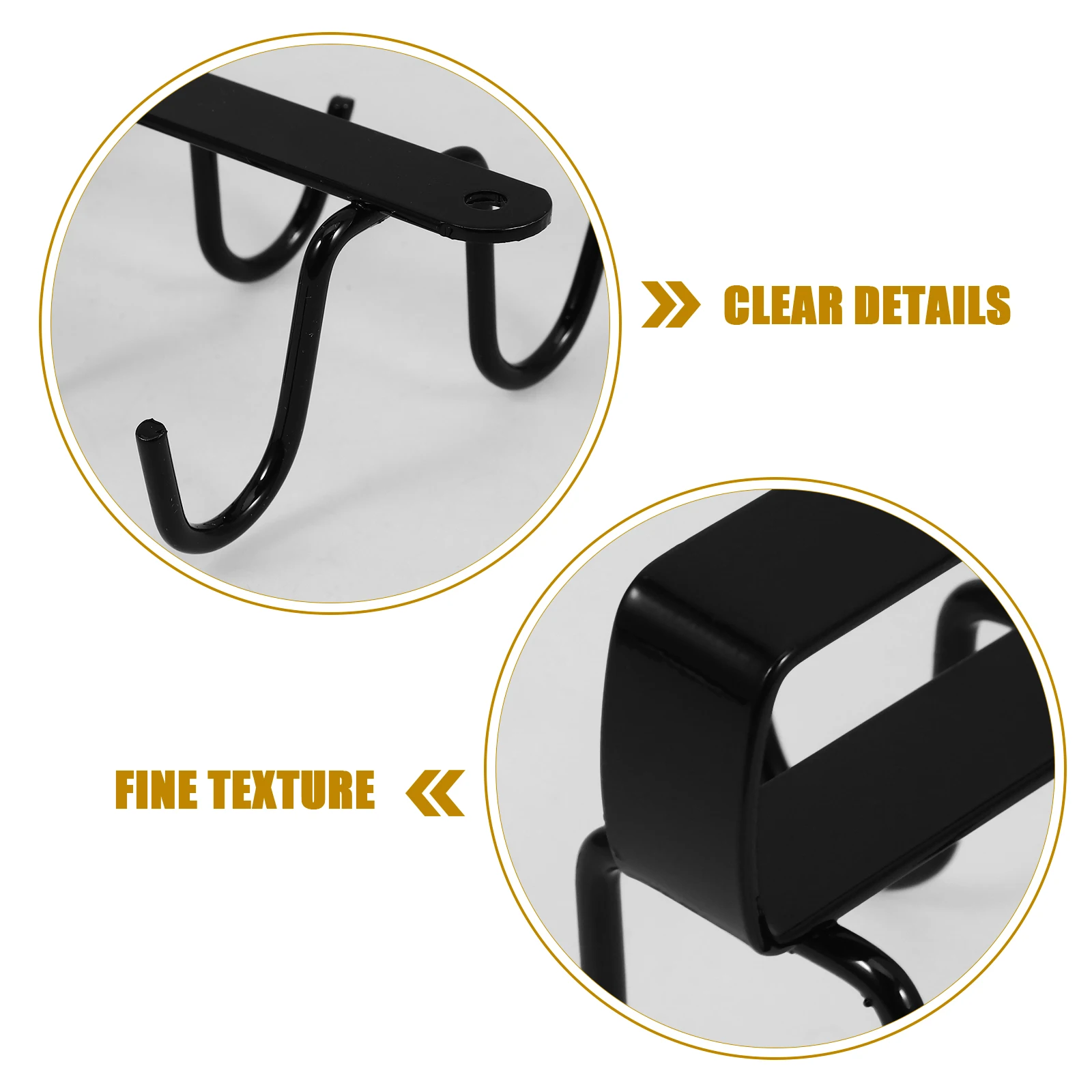 

Hook Cup Holder Mug Holders for Kitchen Hangers Under Cabinet Ordinary Iron Hanging Coffee Rack Hooks