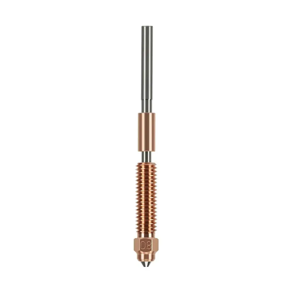 1Pcs 0.2/0.4/0.6/0.8/1.0mm 3D Printer Nozzle Hardened Steel Copper Titanium Quick Swap Nozzle High Flow All-In-One