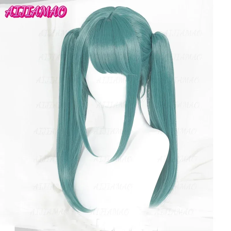 vocaloid-ミク-45-ロングコスプレウィッグヴァンパイアミクコスプレチップポニーテールハロウィンパーティー衣装ウィッグ-ウィッグキャップ