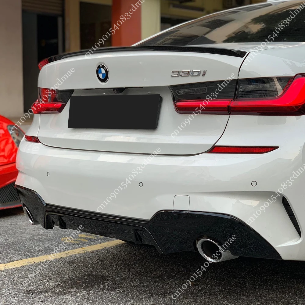 

MP Style для BMW G20 G21 M Tech, диффузор заднего бампера, крышка для губ 318i 320i 320d 330i 330d 2019-2022, нижняя отделка сплиттера, тюнинг