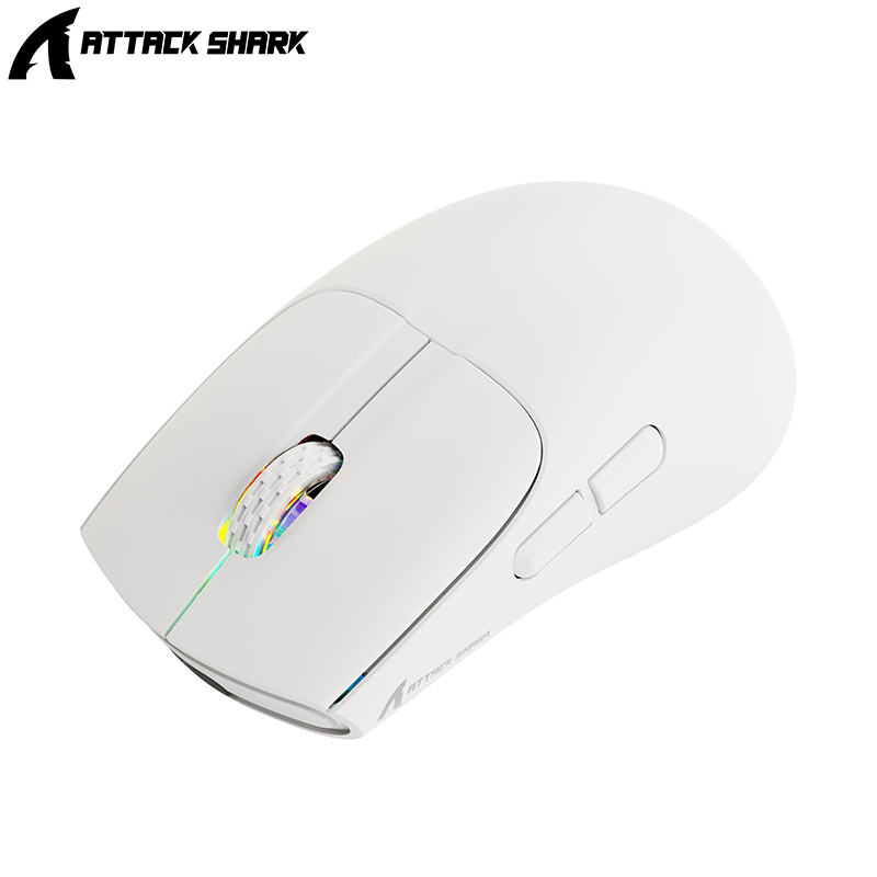 ATTACK SHARK X5 Wireless Gaming Mouse,Bluetooth Tri-mode,49g Lightweight Gaming Mouse, PixArt Optical Sensor for PC/MAC/Wins