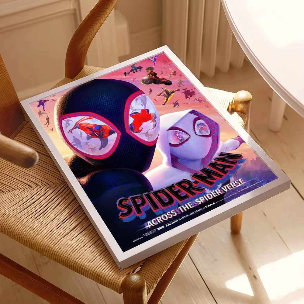 1 Stück Film S-S-Spider COOL M-Man Across Verse Vintage Poster Retro Papier Raum Bar Café Dekoration – Detail 2
