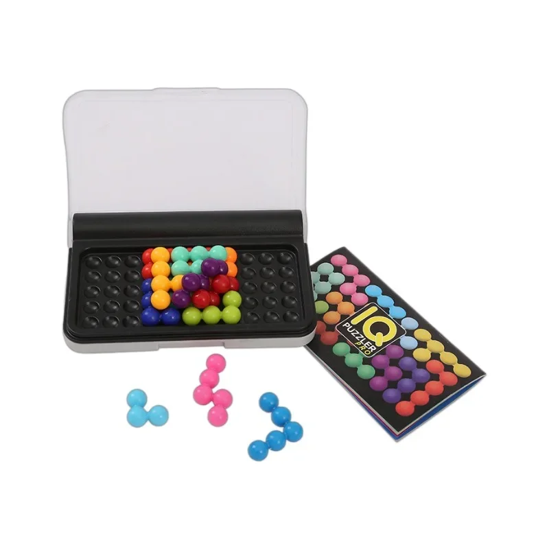 ألعاب مونتيسوري 120 تحديات ثلاثية الأبعاد لغز مجلس لعبة الكلاسيكية الهرم لوحة اللؤلؤ العقل المنطقي للأطفال الهرم الخرز الهدايا