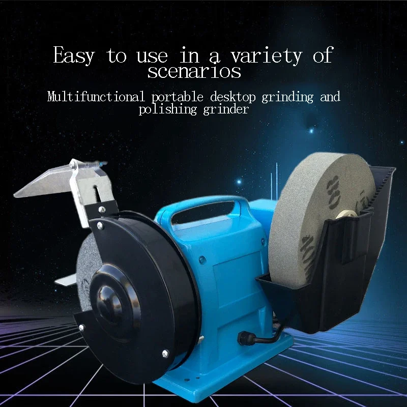 Dry And Wet Water-Cooled Speed Control Grinder Ultra-Quiet Multi-Function Digital Display Desktop Polishing Machine Knife Sharpe