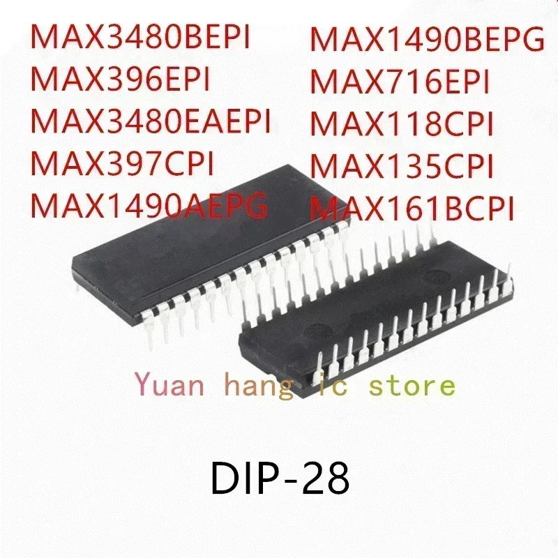 

10 шт. MAX3480BEPI MAX396EPI MAX3480EAEPI MAX397CPI MAX1490AEPG MAX1490BEPG MAX716EPI MAX118CPI MAX135CPI MAX161BCPI IC