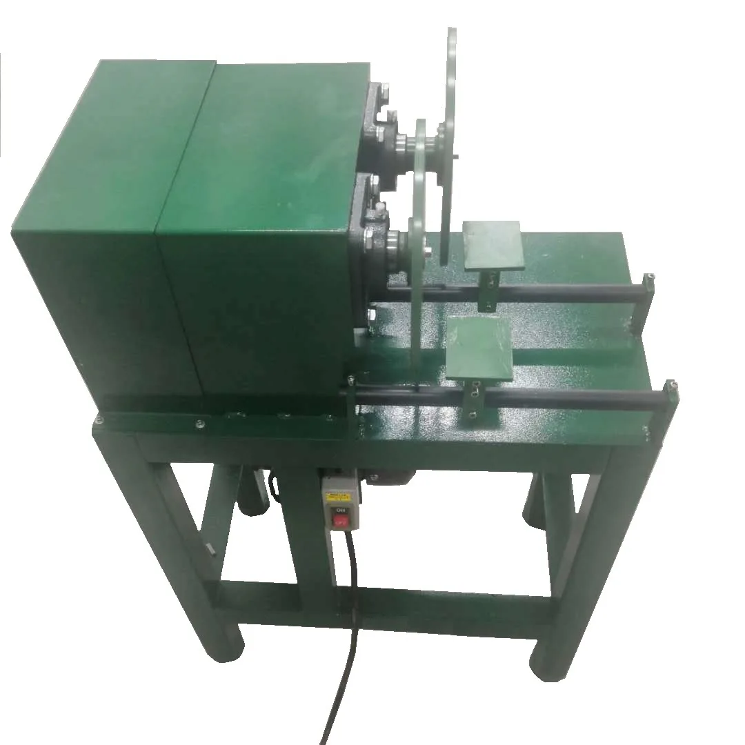 Heavy-Duty Electric Double Disc Grinding Deburring Polishing Machine For Watch Bottom Covers Straps Mobile Phone (Stainless