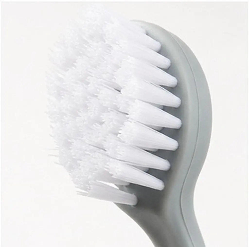 2pcs Shoe Long Handle Bristles Cleaning Tool Household Laundry Brush Clothes Cleaner Floor Bathtub Scrub Brush Comfortable