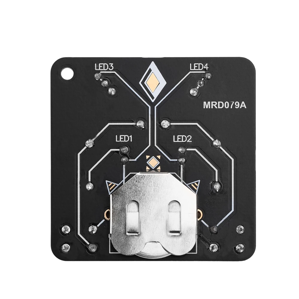 روبوت LED إلكترونيات المبتدئين تعلم اللحام متعة لتقوم بها بنفسك عدة LED وحدة أنبوب باعثة للضوء للطلاب المبتدئين