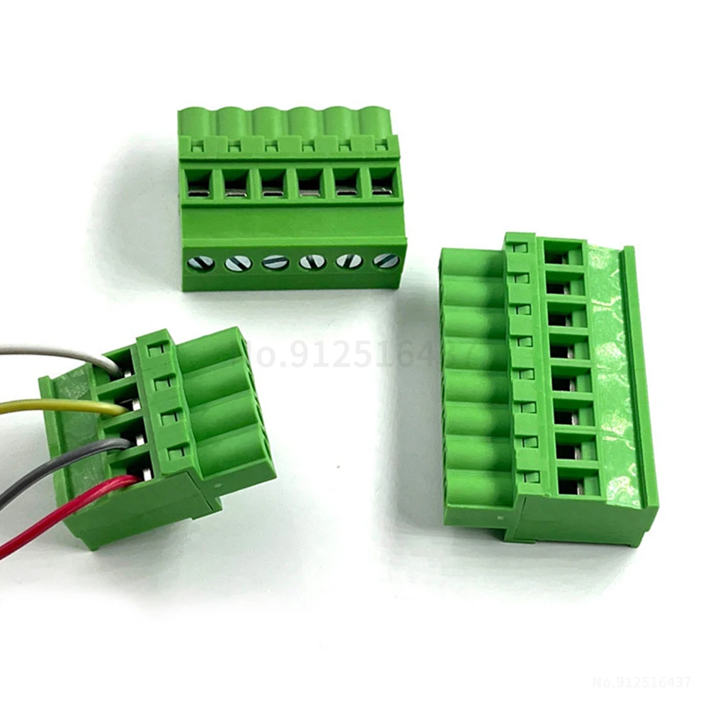 (5 pcs) KF 2EDGKB - 5.08MM 5.0MM WIRING TERMINALS PLC SIDE VERTICAL DIRECT PLUG B PLUG Flame Retardant 2-24Pin 15EDGKB 5.0 5.08