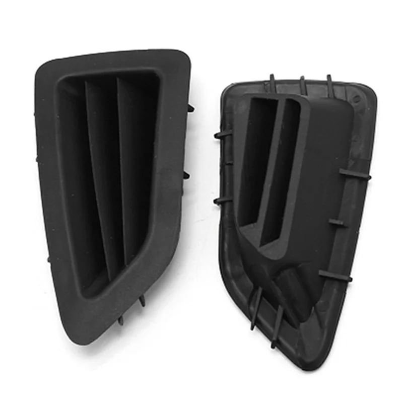 دقيق 2 قطعة لوحة سيارة مكيف الهواء تنفيس المخرج مصبغة لفورد فييستا MK7 MK7.5 A/C تنفيس اكسسوارات السيارات #2