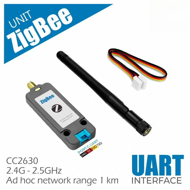 Official M5Stack Zigbee Self-Organizing Network Communication Module CC2630F128 for IoT Smart Home