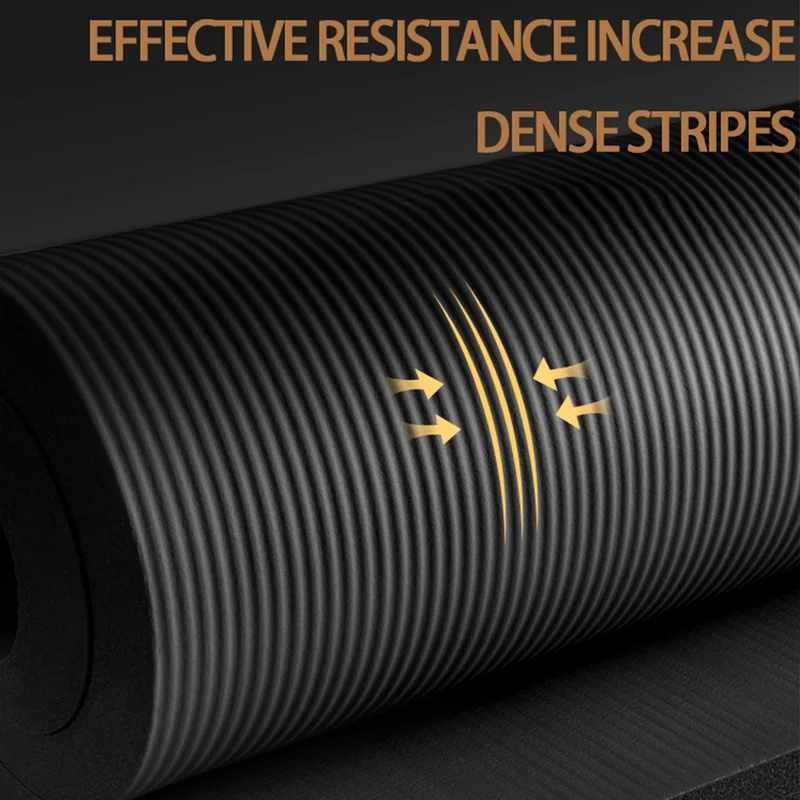 프리미엄 요가 매트, 두꺼운 고밀도 찢어짐 방지 운동 매트, 성능 그립, 지지 및 안정성용 초고밀도 쿠션, 20mm