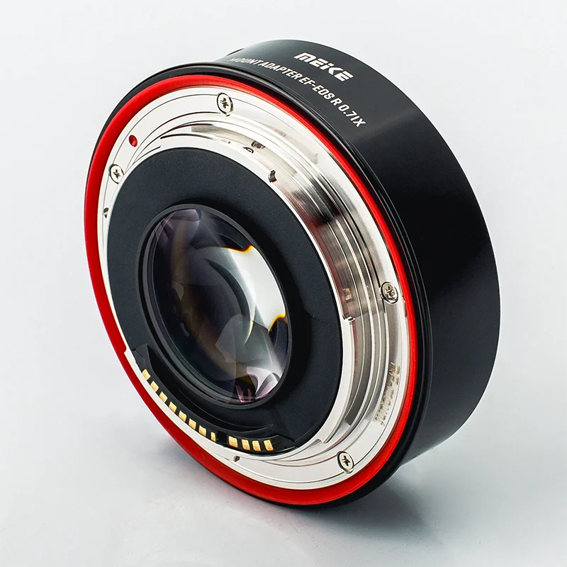 Meike 0.71x Tri-Mount Speed Booster: DSLR to Mirrorless Adapter｜Wider Brighter Lens｜Full Frame/APS-C｜Metal Build｜For Canon EF/EF
