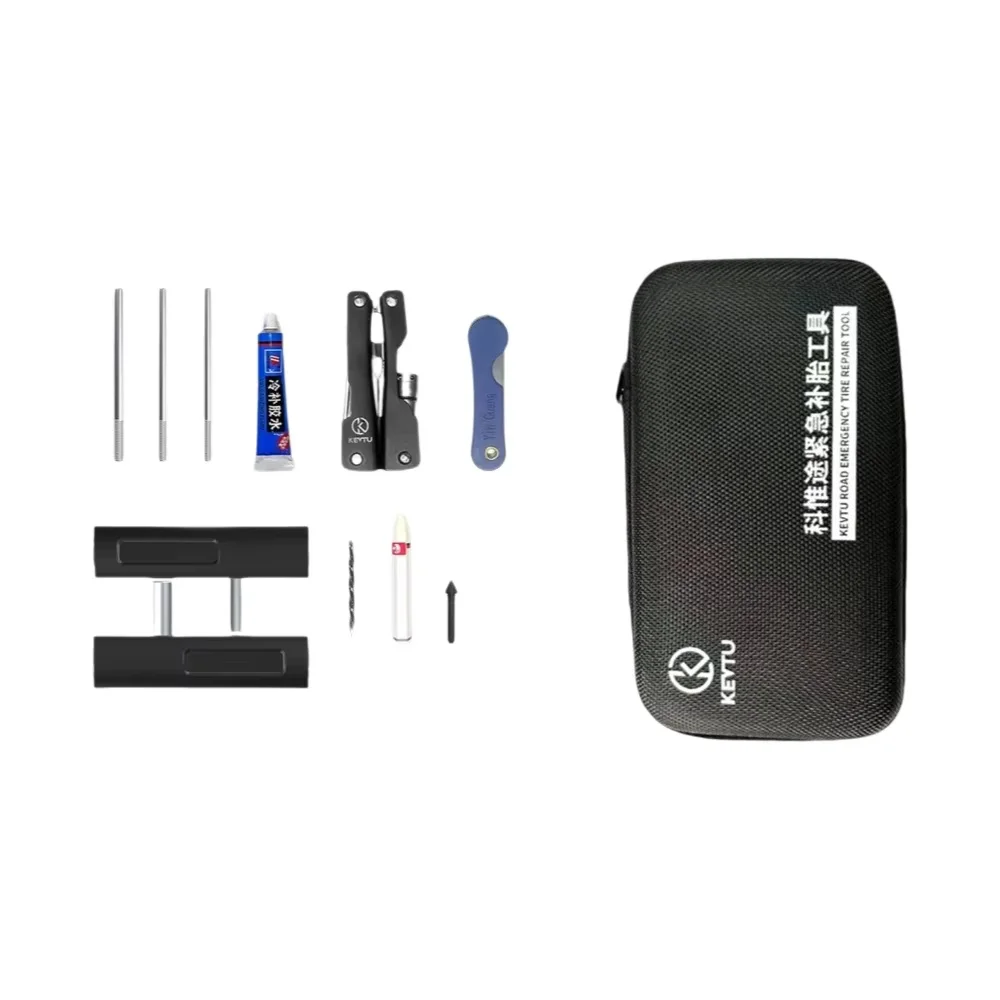 Suitable for Tire Repair Tools Motorcycle Portable Set Minimally Invasive Motorcycle Vacuum Tire Long-Lasting Mushroom N