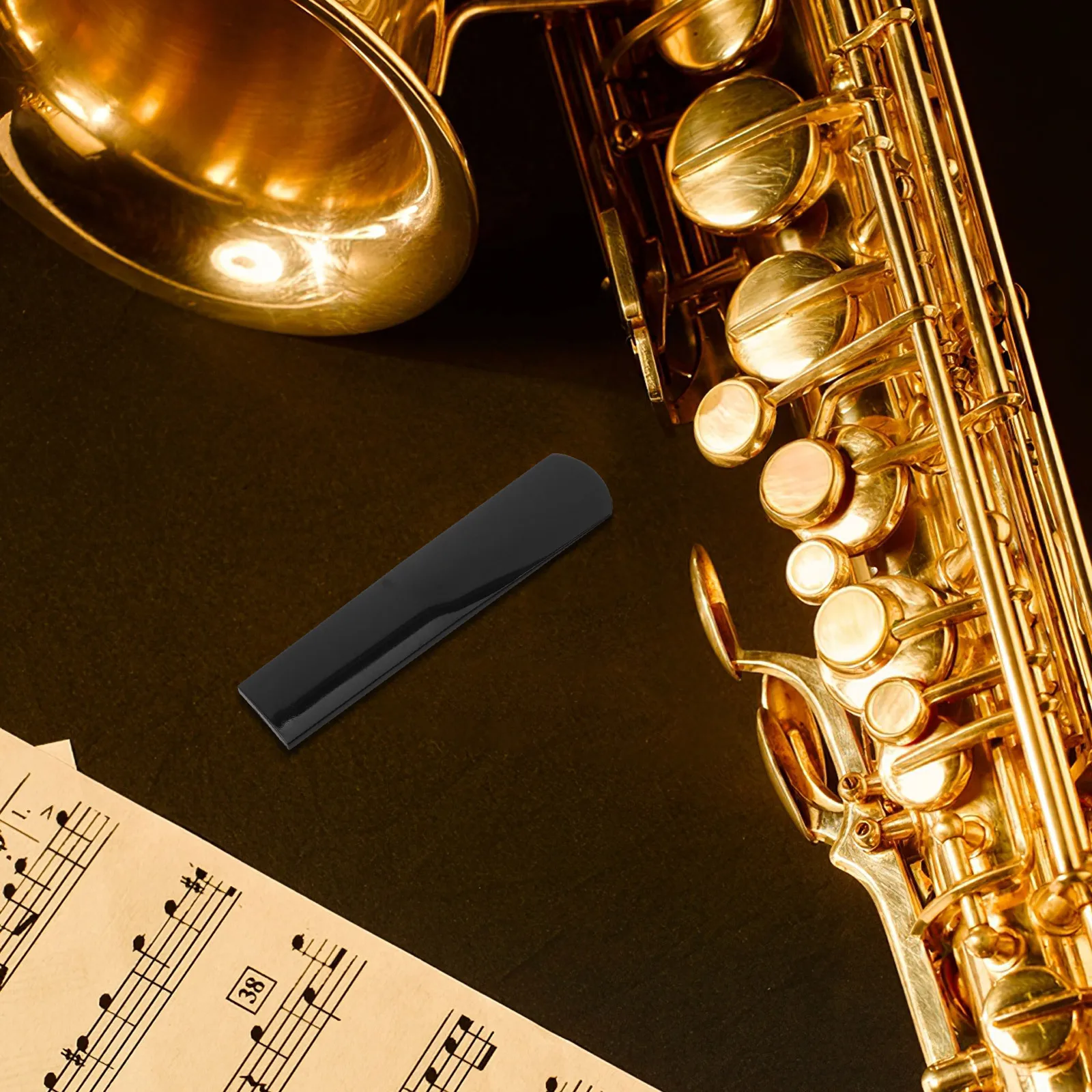 

Saxophone Reeds Set 10 Standard Cut Jazz Sax Sheet Durable Material Essential for Professional Performers Beginners