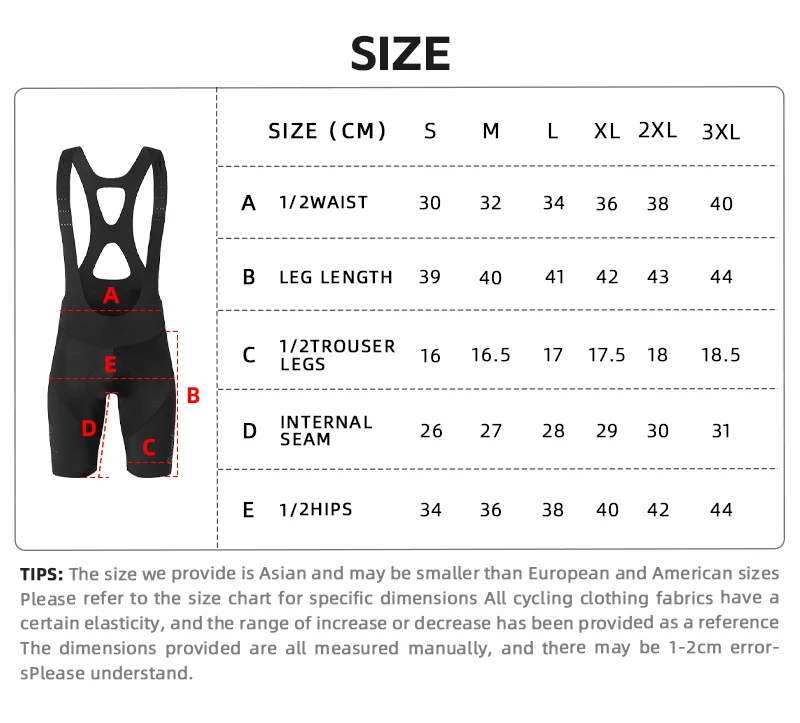 YKYWBIKE Outlet Fahrradbekleidung Sommer Frühling Fahrradtrikot Rennrad-Trägerhose Herren Damen Radtrikot Shorts Basisschichten – Detail 29