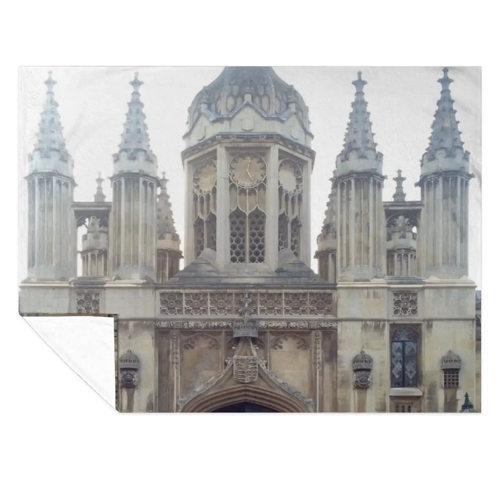 

Kings College Cambridge Throw Blanket Luxury Decorative Sofa for babies Large Blankets