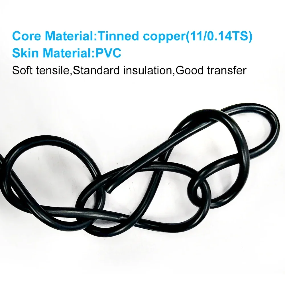 Anjielosmart Video Extend Cable RVV4x1mm² Tinned Copper Wire for Video Intercom System