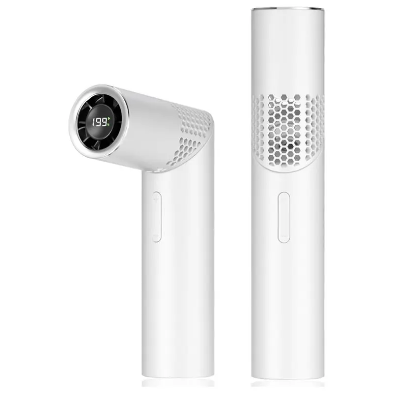 

ABWM-Высокоскоростной портативный вентилятор с воздушным охлаждением, вращающийся мини-вентилятор, 199 скоростей, бесступенчатое управление, персональный вентилятор для использования на открытом воздухе