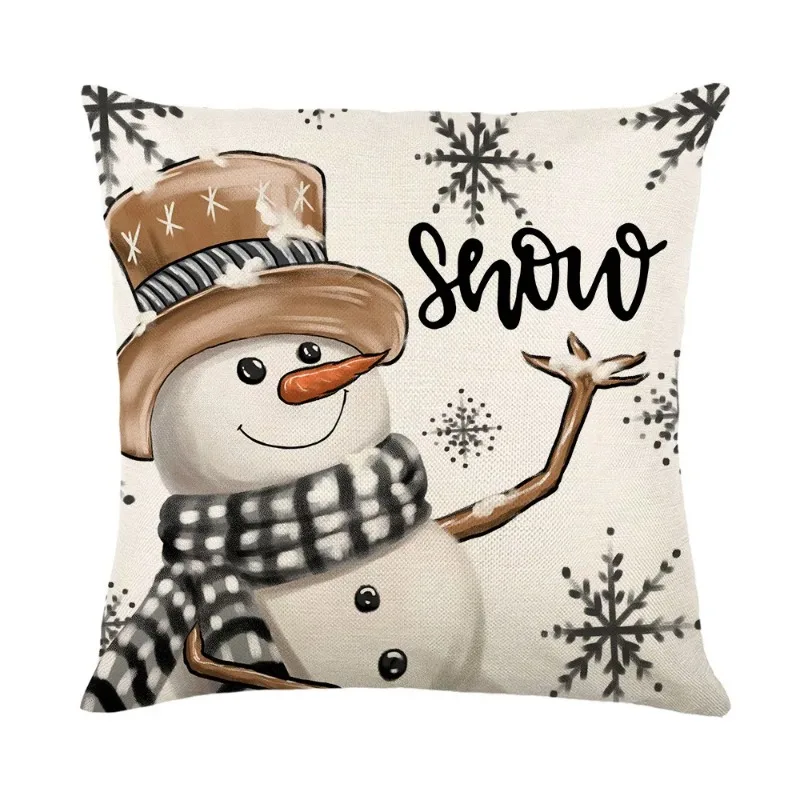 45cm Merry Christmas 2024 Christmas Decorations Home Decorations 2025 Christmas Decorations Pillowcase