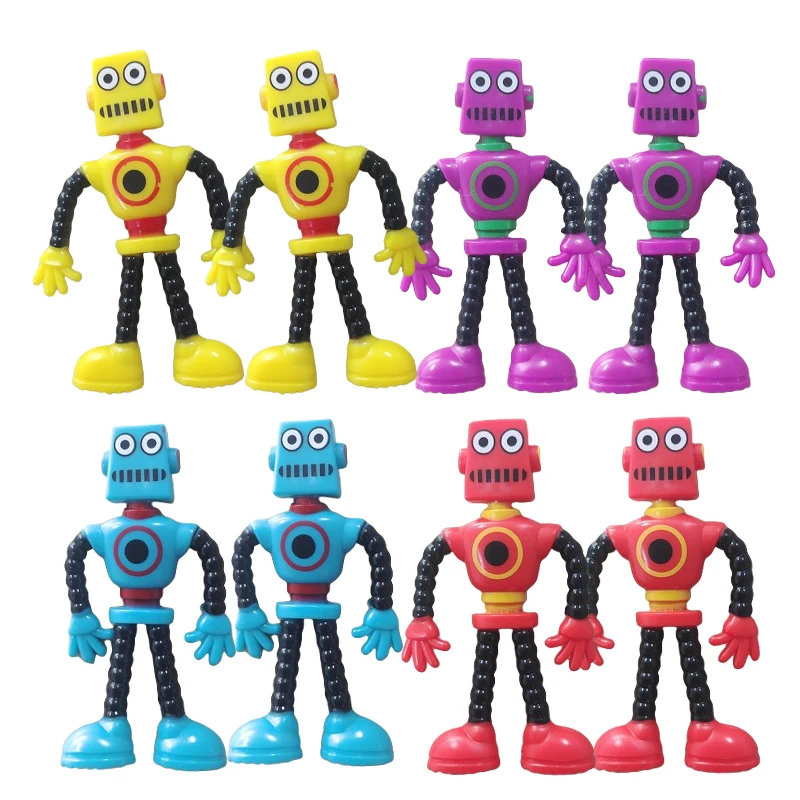 Creative Twistable Wire Robot Robots capable of posing Fun Gag Gift for Kids and Adults Stress Relief Toy Unique Desk Decoration