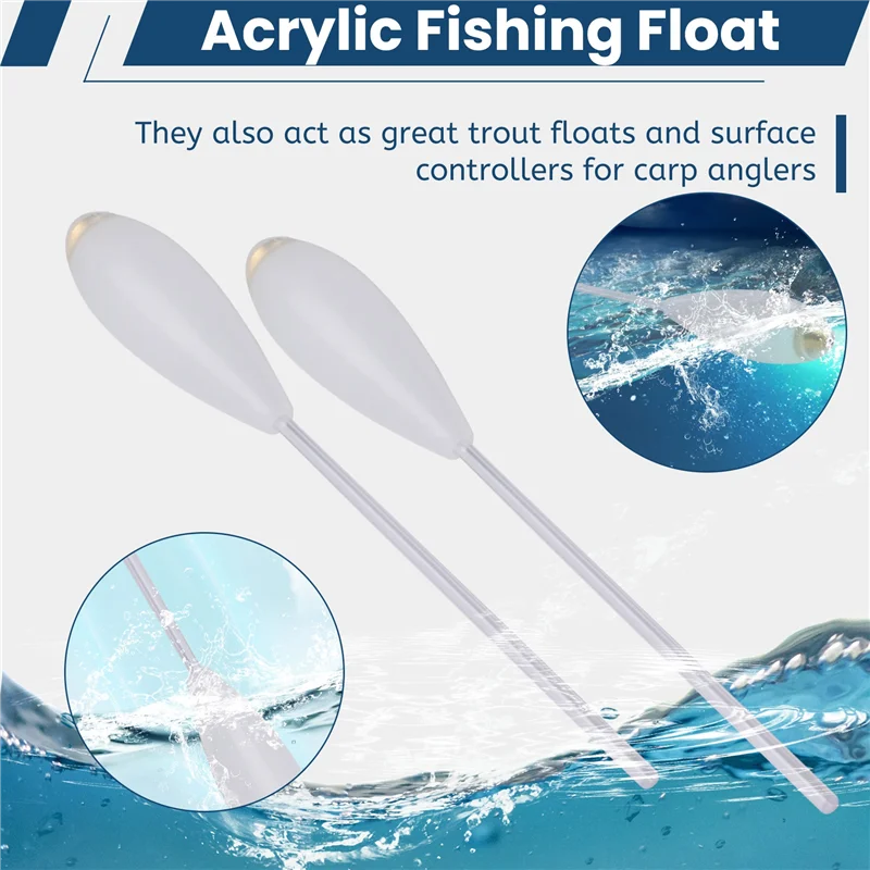 AS98-4Pcs Casting SPIROLINO FORELLE POSEB Slow Sinking Suspending Intermediate Bombarda Fly Fishing Spinning Float
