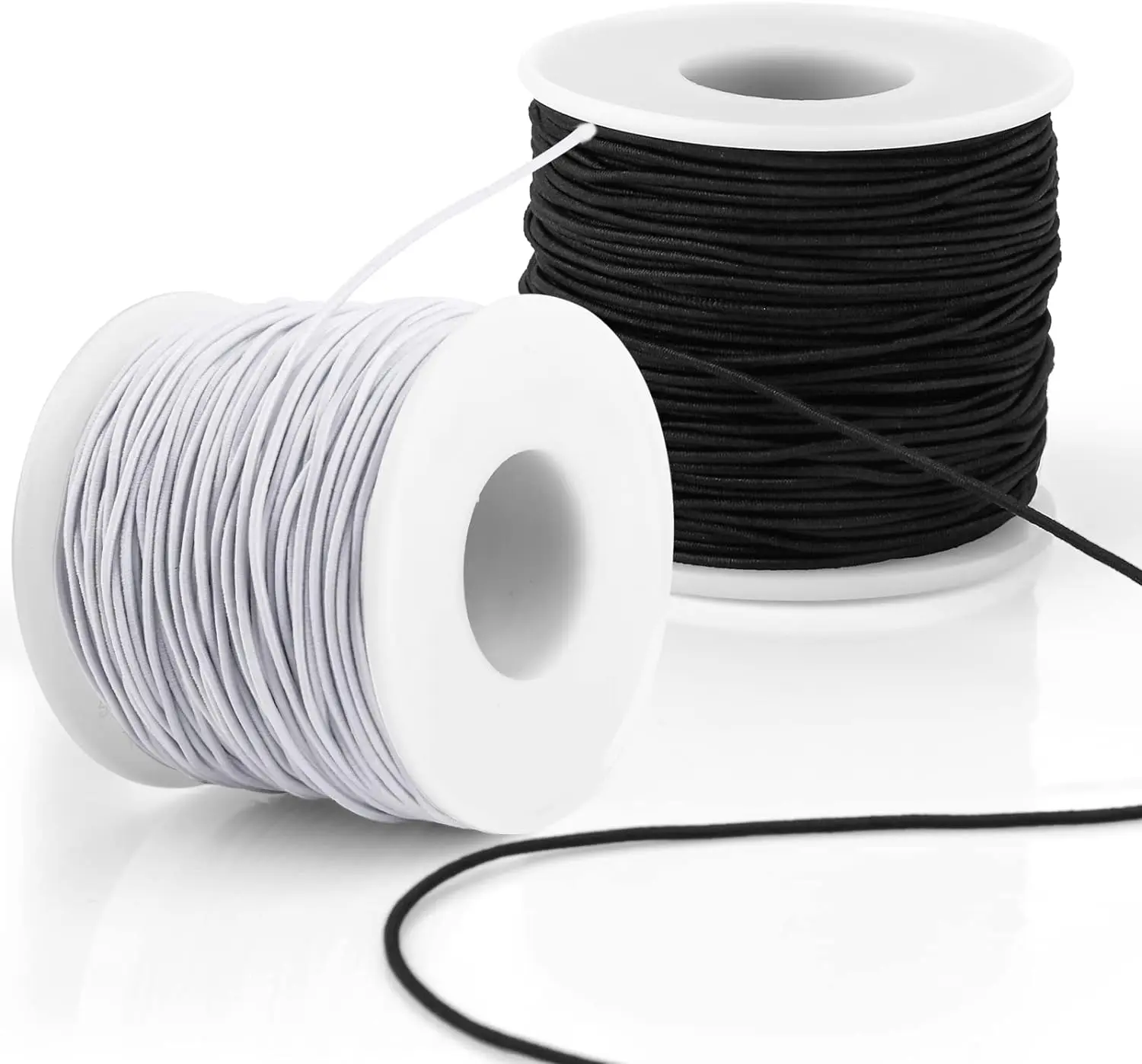 1mm Elastic Cord 50m Elastic String Bead Cord for Bracelets Stretchy Thread Beading Cord for Jewelry Making Bracelets Necklace a