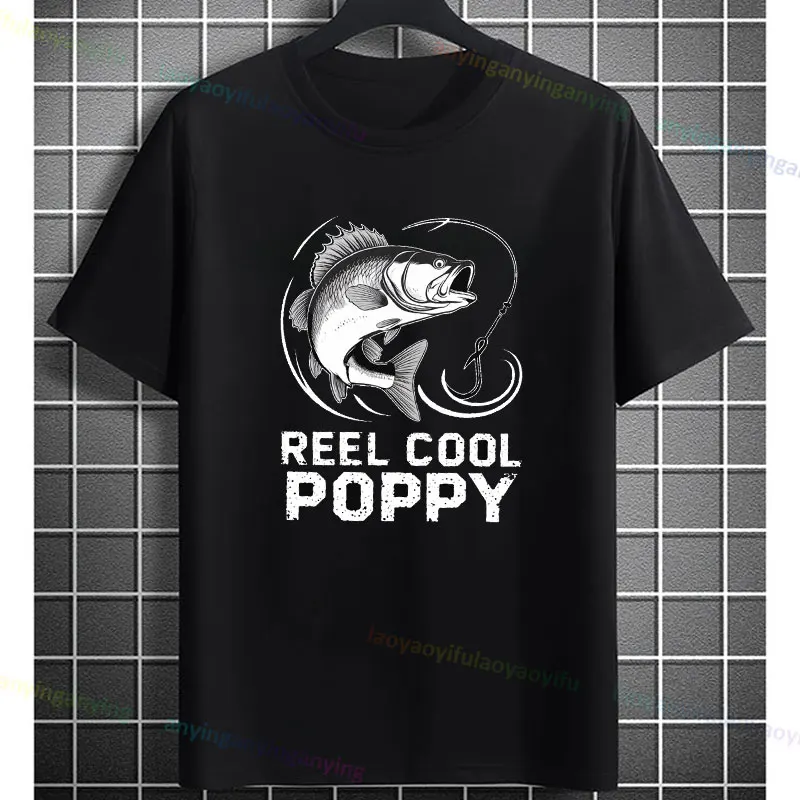 This Awesome Poppy Belongs To Steve Mia & Max Funny Slogan T-shirt Humorous Casual Short-sleev Pure Cotton Men's Clothes