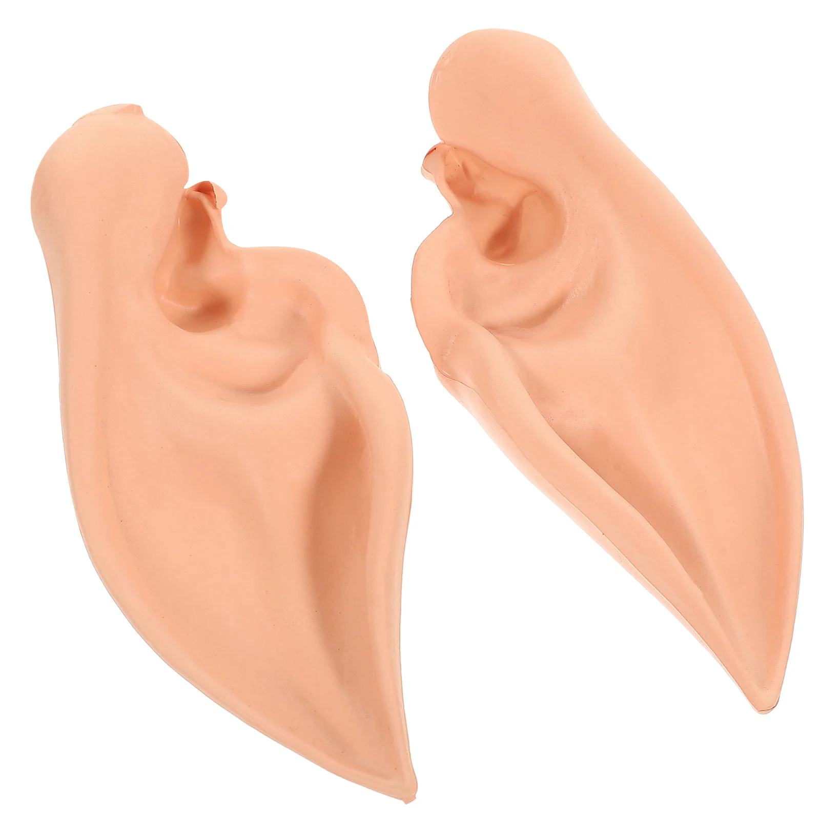 Tonał skóry wróżkowe uszy Halloween rekwizyty na przyjęcia bożonarodzeniowe przebranie na karnawał akcesoria Masquerade karnawał dekoracyjne zabawki do uszu oko