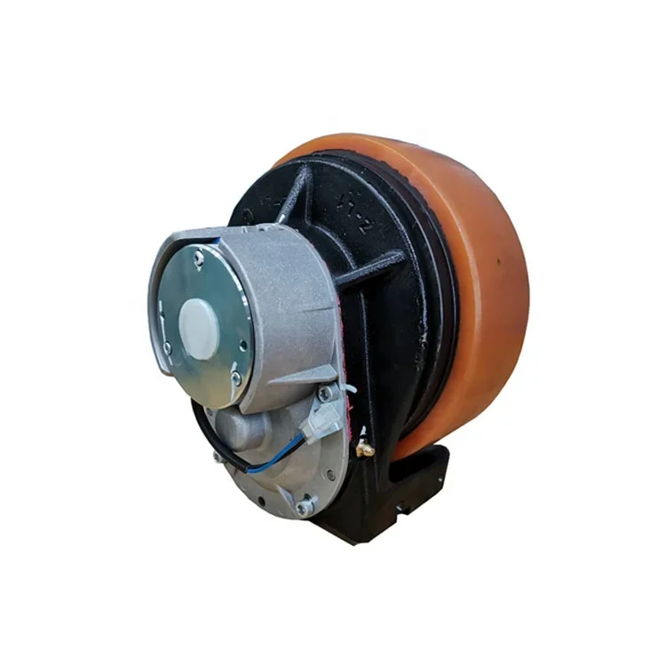 

High torque 24V 750W horizontal drive wheel with DC motor