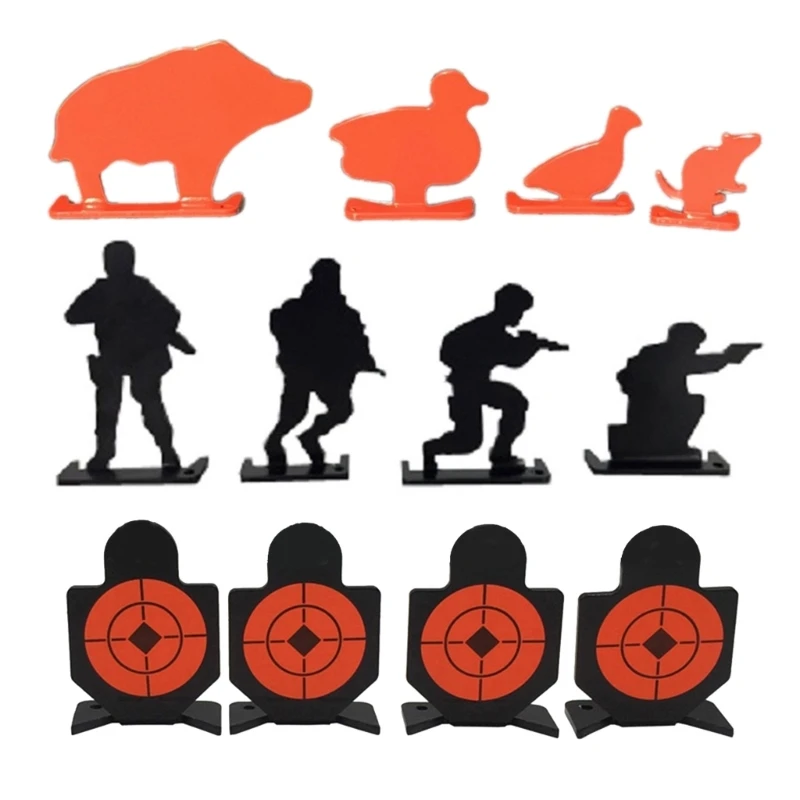 Stainsless Steels Animal Soldier Targets Practice Targets Hangers