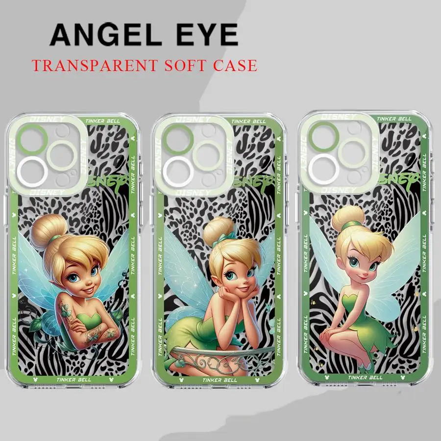 

Disney Tinker Bell Phone Case for Moto G22 2022 G32 G52 2022 G71 G72 G73 Edge 40 5G Cover