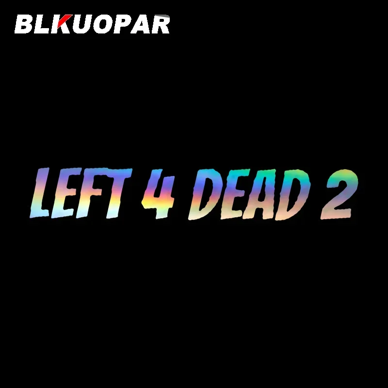 BLKUOPAR اليسار 4 الميت 2 ملصقات السيارات لعبة الليزر نمط الشارات انسداد خدش يموت قطع مكيف الهواء ركوب الأمواج حامي الباب