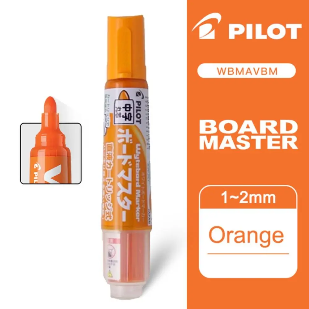 

New 2.3mm Pilot Whiteboard Marker Large Capacity Erasable Painting Supplies School/Office Medium Bullet Teacher Stationery