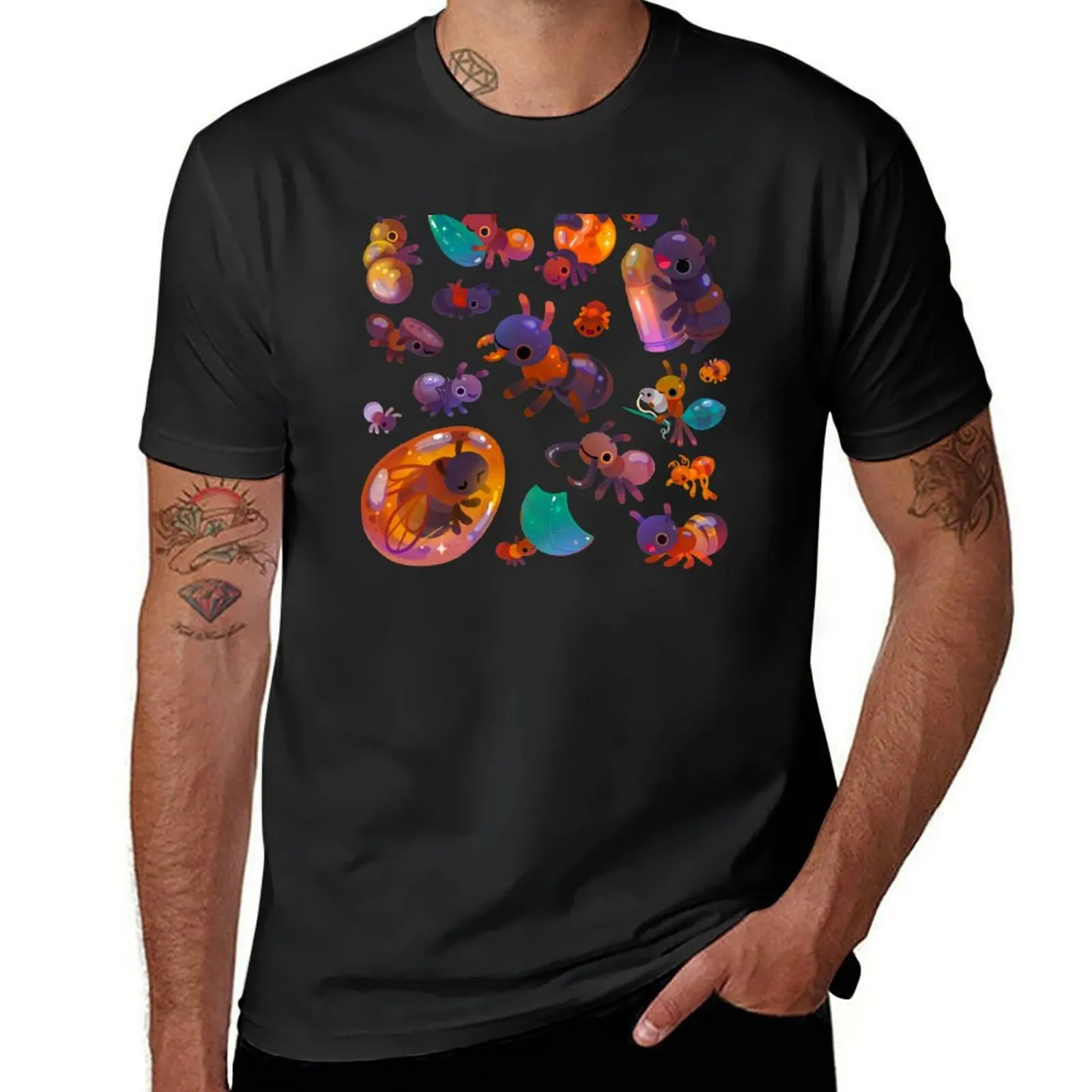 

Ants T-Shirt fashion shirts anime clothes Aesthetic clothing sports fans oversized t shirts for men