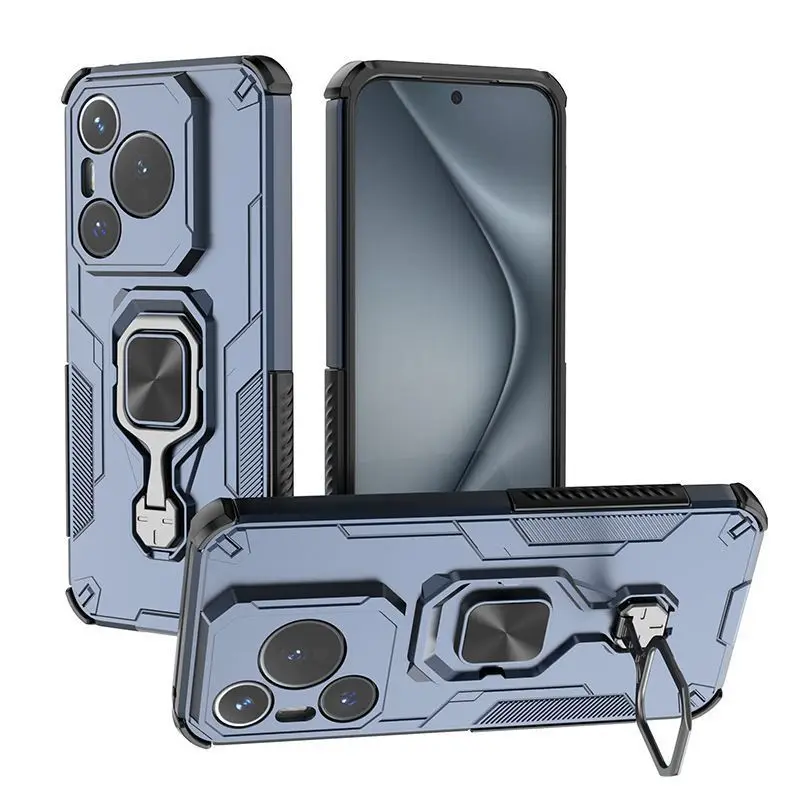 

Case For HUAWEI Pura 80 70 Ultra Simple Armor Stand PC Skin-friendly Cover For HUAWEI Pura 80 70 Pro Shockproof Bumper Funda