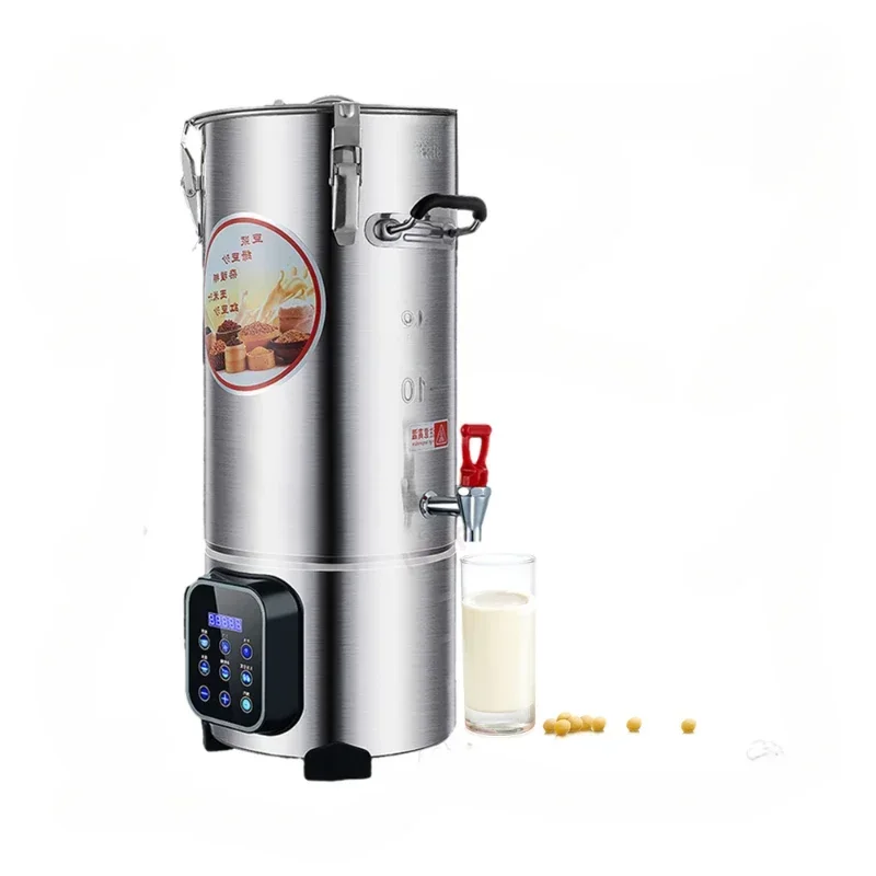 latest version of commercial soybean milk machine multi-capacity car soybean milk machine soybean milk machine stirring heating