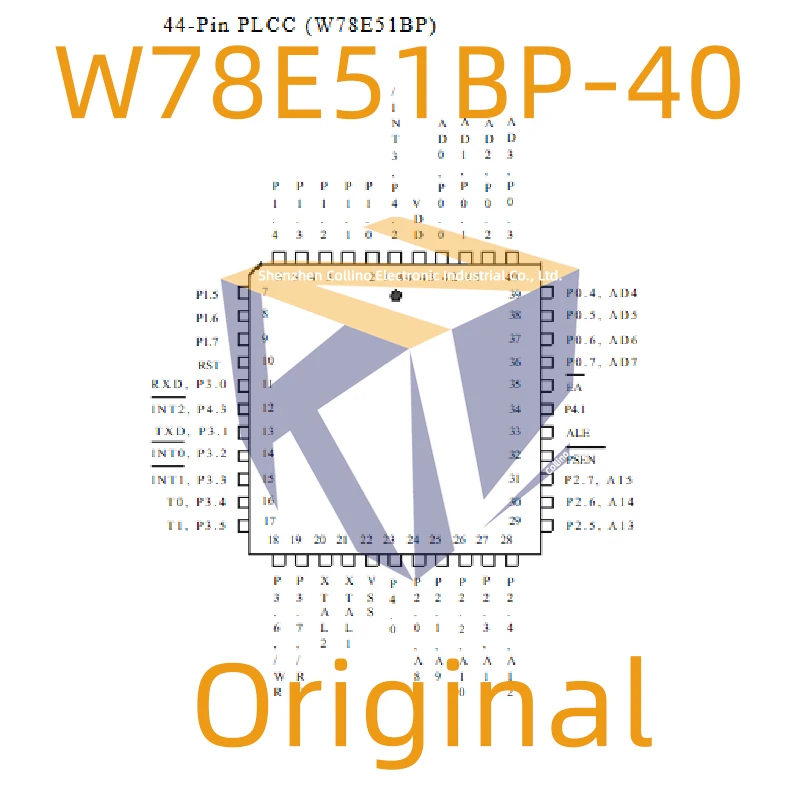 1pcs W78E51BP-40 PLCC44 W78E51BP40 W78E51 original