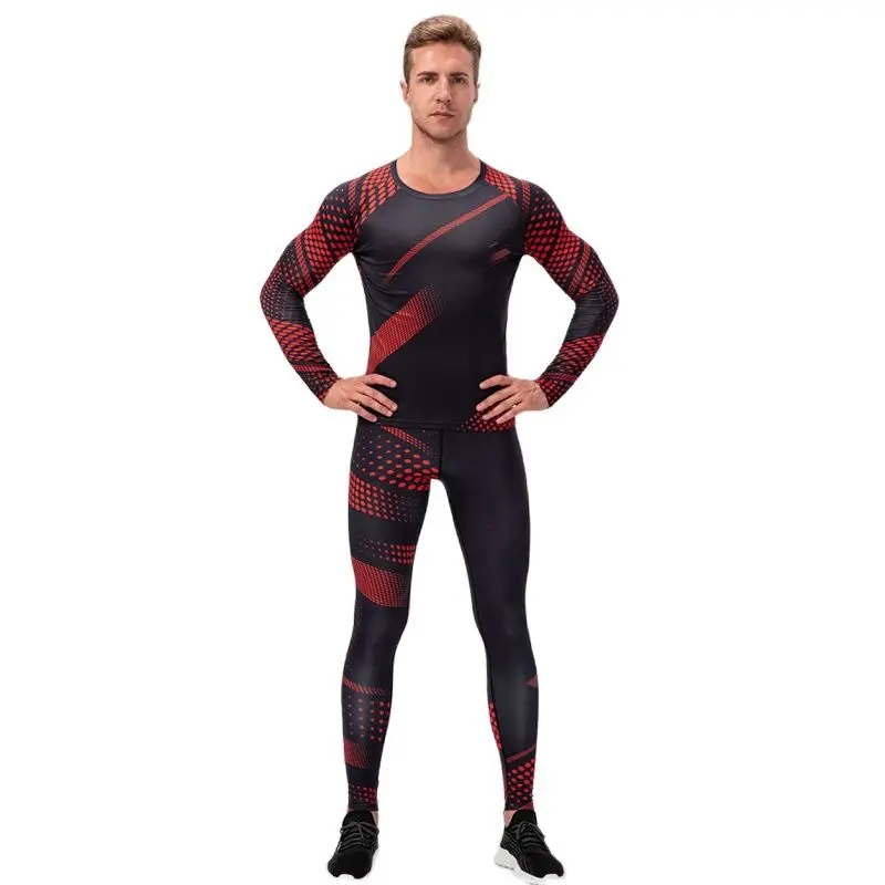 Men\'s Thermal Underwear For Men Male Thermo Camouflage Clothes Long Johns Set Tights Winter Compression Underwear Quick Dry