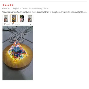 Natürlicher Amethyst -Pyramiden Orgongenerator von Natursteinkristallchakren für elektronischen Energieschutz 10 Hauptverkaufspuppe Akupunktur - №10