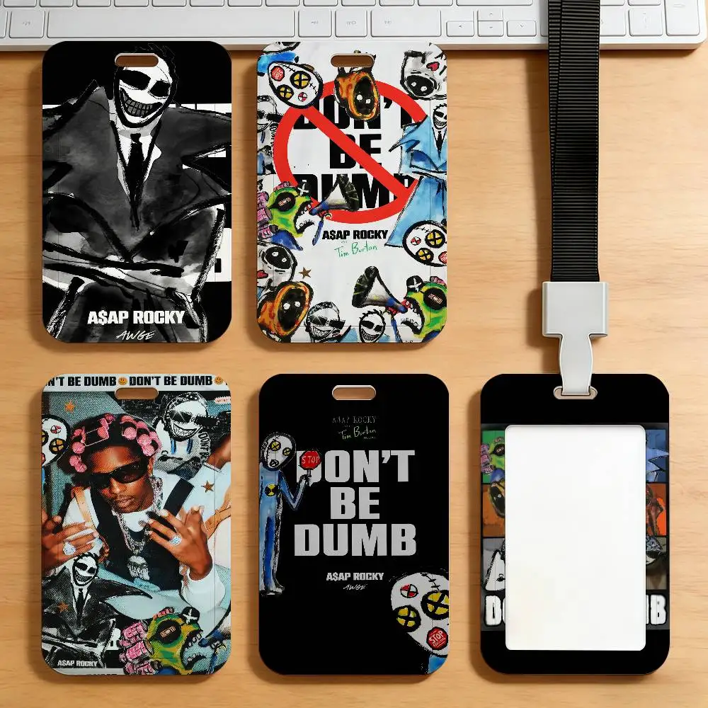

Картхолдер A-Asap Rocky Don't Be Dumb для транспортных и рабочих пропусков, удостоверений личности, студенческих карт питания