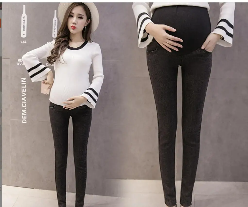 New Denim Jeans Maternity Pants For Pregnant Women Clothes Nursing Pregnancy Leggings Trousers Gravidas Jeans Maternity Clothing