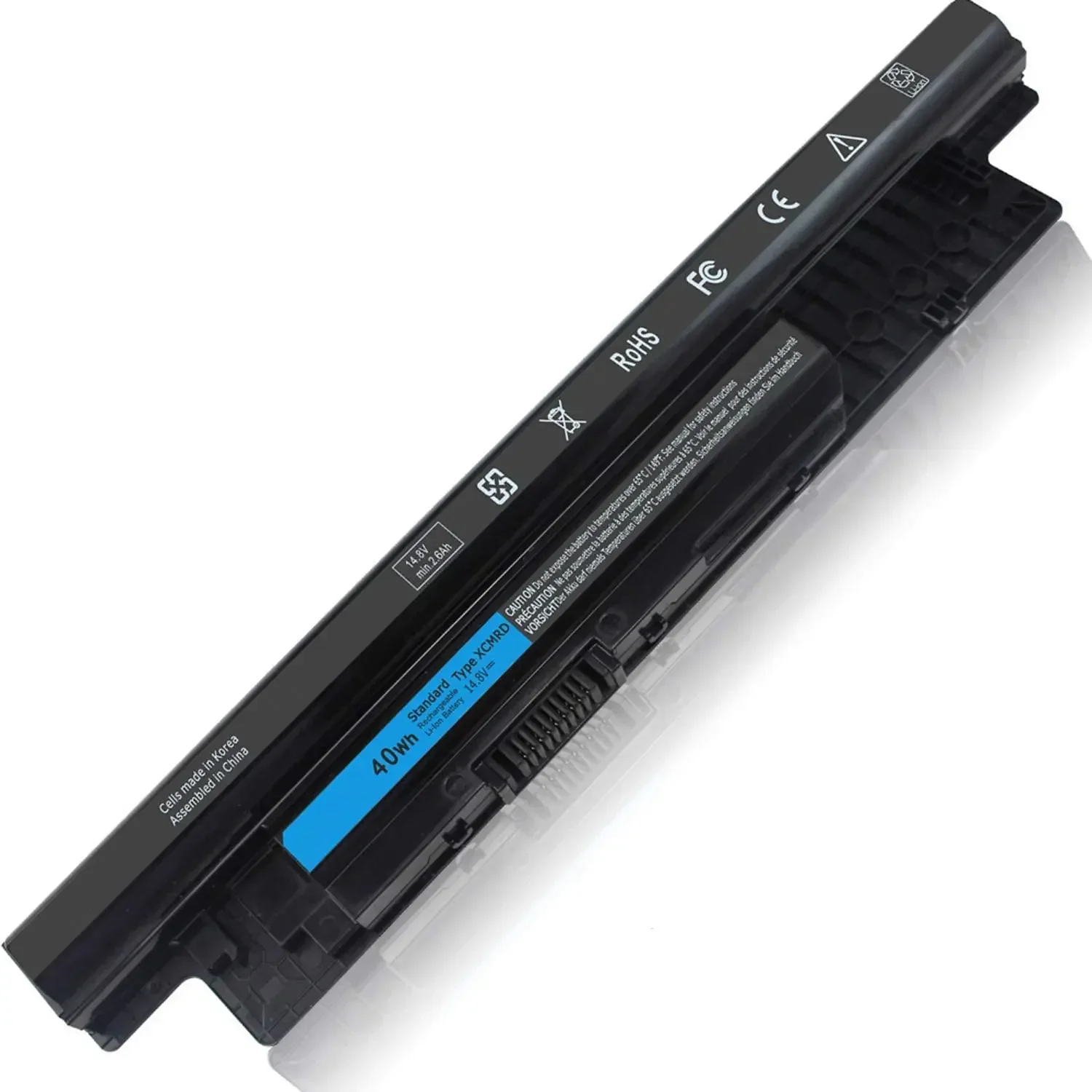 XCMRD MR90Y Battery For Dell Inspiron 3421 3437 3442 3443 3521 3721 3737 5421 5437 5537 5521 5721 5737 3537 Vostro 40Wh/65WH