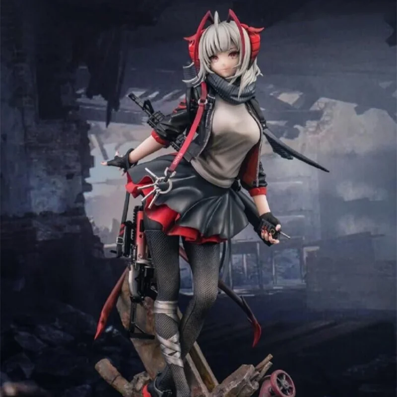 Arknights Anime Game Figuur W Gewapende Mooie Meisjes 26 cm Randapparatuur Kawaii Actiefiguren Collectie Model Poppen Kinderen Speelgoed gift