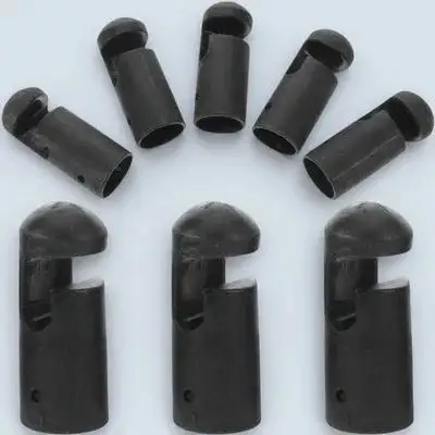 8 قطعة قطع غيار الترامبولين متعددة الاستخدامات أغطية القطب البلاستيكي لتركيب شبكة آمنة وقوية قطع غيار الترامبولين #6