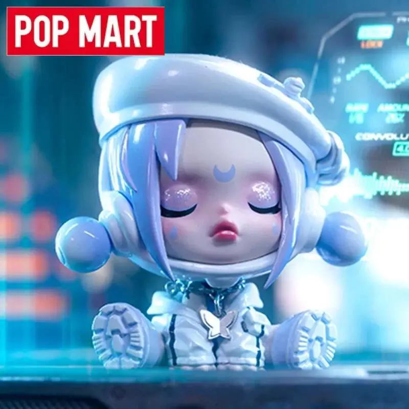 

POP MART Skullpanda City of Night Series Blind Box Guess Bag Mystery Box Toys Doll Cute Anime Figure Ornaments Gift Collection