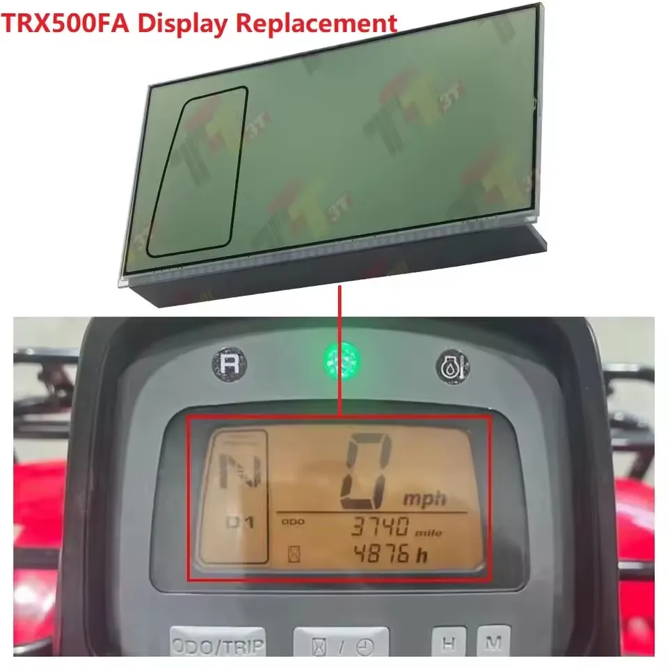 Display for Honda Foreman Rubicon TRX500FA Speedometer Gauge Cluster 2001-2004