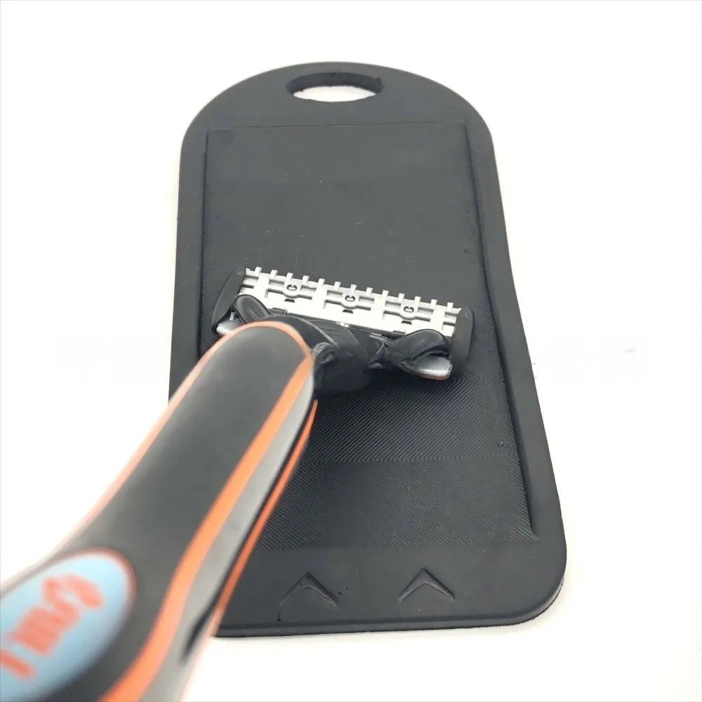 Safe Sharpening Razor Blade Sharpener Rubber Construction Long-Lasting Shaver Cleaner Tool Eco-Friendly