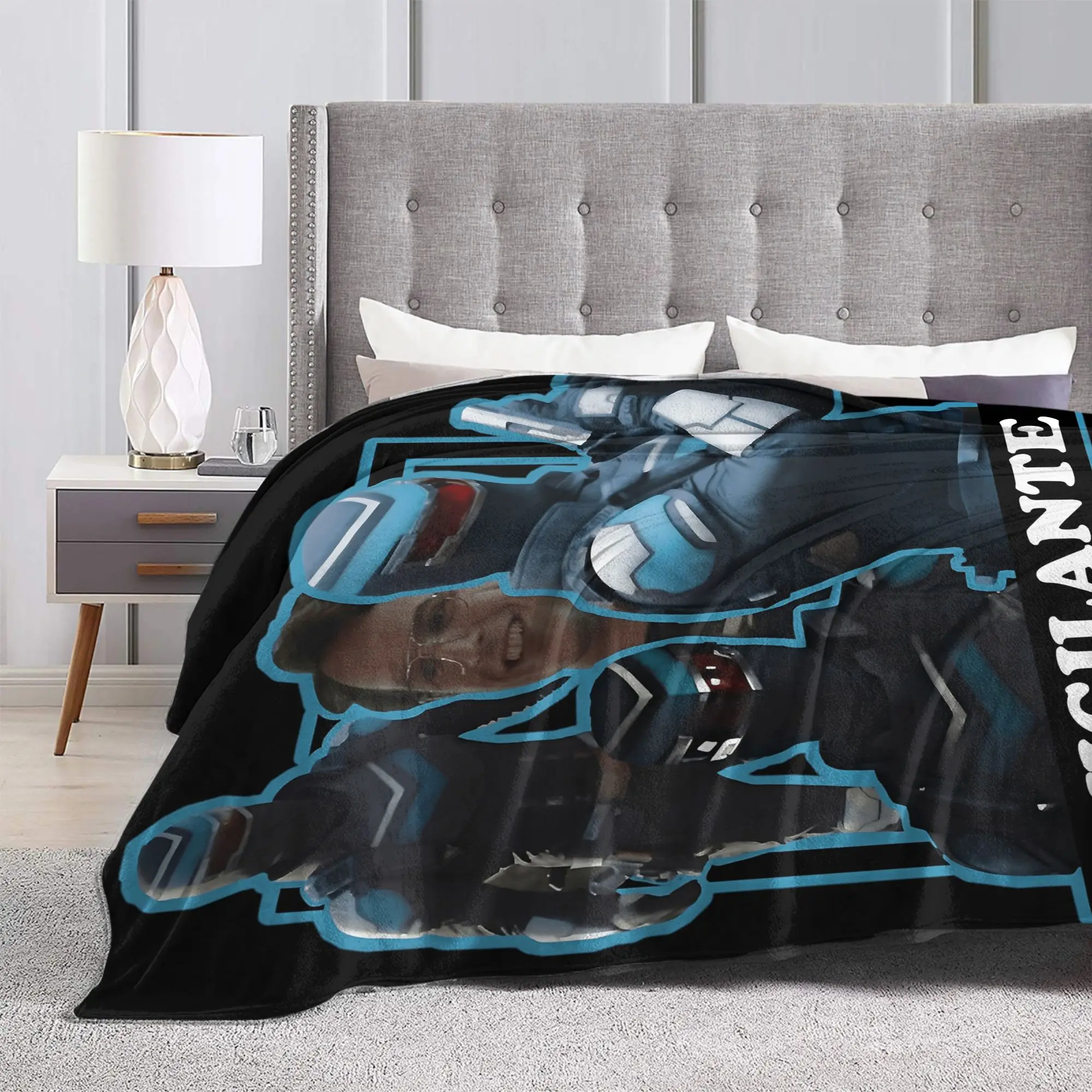 Vigilante صانعي السلام ميمي بطانية قطيفة للأطفال الكبار الفانيلا رمي بطانية لغرفة النوم لينة جودة مخصصة المفرش هدية #3